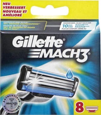 Gillette Gillette Mach 3 8pieza(s) Hombres hojilla de afeit Gillette Gillette Mach 3 8pieza(s) Hombres hojilla de afeit