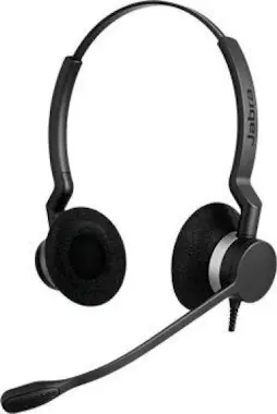 Jabra Jabra BIZ 2300 QD Duo Binaural Diadema Negro, Plat Jabra Jabra BIZ 2300 QD Duo Binaural Diadema Negro, Plat