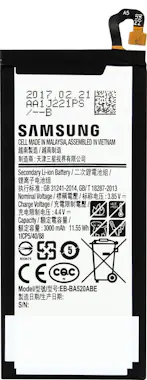 Samsung Batería para Samsung Galaxy A5 2017 EB-BA520ABE Samsung Batería para Samsung Galaxy A5 2017 EB-BA520ABE