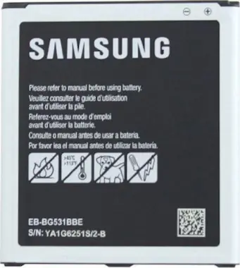 Samsung Batería Galaxy J5 y J3(2016) EB-BG531BBE 2600 mAh Samsung Batería Galaxy J5 y J3(2016) EB-BG531BBE 2600 mAh