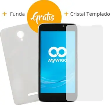 MyWigo MyWigo Halley 2 con funda y cristal templado GRATI MyWigo MyWigo Halley 2 con funda y cristal templado GRATI