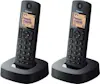 Panasonic Dect Duo Panasonic TGC312 negro Panasonic Dect Duo Panasonic TGC312 negro