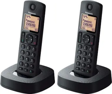 Panasonic Dect Duo Panasonic TGC312 negro Panasonic Dect Duo Panasonic TGC312 negro