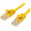 StarTech.com StarTech.com Cable de Red de 0,5m Amarillo Cat5e E StarTech.com StarTech.com Cable de Red de 0,5m Amarillo Cat5e E