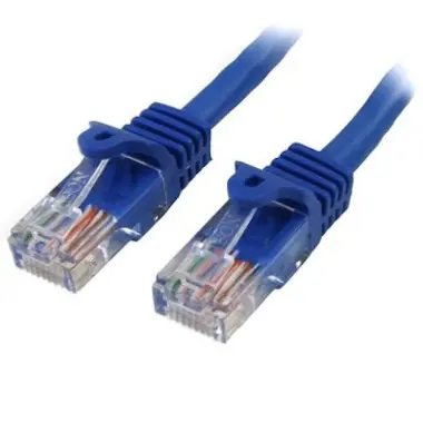 StarTech.com StarTech.com Cable de Red de 0,5m Azul Cat5e Ether StarTech.com StarTech.com Cable de Red de 0,5m Azul Cat5e Ether