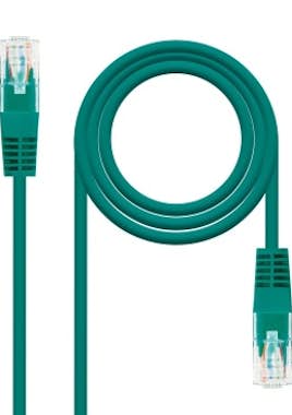 Nanocable Nanocable 10.20.0102-GR 2m Cat5e U/UTP (UTP) Verde Nanocable Nanocable 10.20.0102-GR 2m Cat5e U/UTP (UTP) Verde