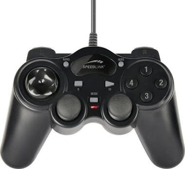 Speedlink SPEEDLINK THUNDERSTRIKE Gamepad PC Negro Speedlink SPEEDLINK THUNDERSTRIKE Gamepad PC Negro
