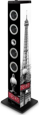BIGBEN Bigben Interactive TW7METRO Torre 120W Negro, Blan BIGBEN Bigben Interactive TW7METRO Torre 120W Negro, Blan
