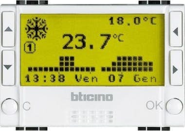 Bticino bticino N4451 Blanco termoestato Bticino bticino N4451 Blanco termoestato