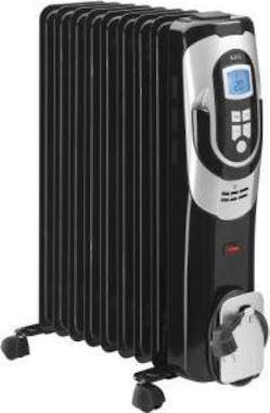 AEG AEG RA 5588 Negro 2000W Radiador AEG AEG RA 5588 Negro 2000W Radiador