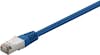 GooBay Goobay 73071 0.5m Cat5e F/UTP (FTP) Azul cable de GooBay Goobay 73071 0.5m Cat5e F/UTP (FTP) Azul cable de