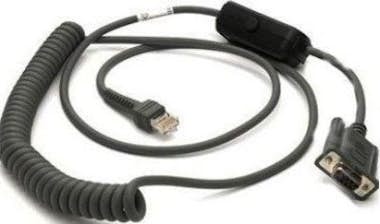 Zebra Zebra CBA-R31-C09ZAR 2.8m Negro cable de serie Zebra Zebra CBA-R31-C09ZAR 2.8m Negro cable de serie