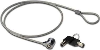 Nilox Nilox MGLP40501M 1.5m Negro, Gris cable antirrobo Nilox Nilox MGLP40501M 1.5m Negro, Gris cable antirrobo