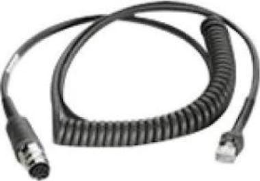 Zebra Zebra 25-71918-01R 2.75m LAN Negro cable de serie Zebra Zebra 25-71918-01R 2.75m LAN Negro cable de serie
