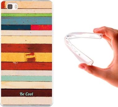 BeCool Funda para Huawei P8 Lite. Gel Flexible Dise?o Pat BeCool Funda para Huawei P8 Lite. Gel Flexible Dise?o Pat