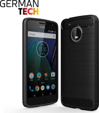 German Tech Funda para Moto G5. Elite Carbon Negro - German Te German Tech Funda para Moto G5. Elite Carbon Negro - German Te