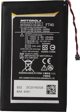 Motorola Bater?a Original para Motorola Moto E2 - G2 (FT40) Motorola Bater?a Original para Motorola Moto E2 - G2 (FT40)