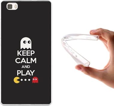 German Tech Funda para Huawei P8 Lite. Gel Flexible Dise?o Kee German Tech Funda para Huawei P8 Lite. Gel Flexible Dise?o Kee