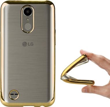 German Tech Funda para LG K10 2017. Metal Edge Color Dorado - German Tech Funda para LG K10 2017. Metal Edge Color Dorado -