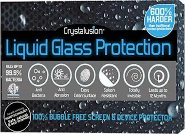 CRYSTALUSION Protector de Pantalla Liquido Crystalusion - Prote CRYSTALUSION Protector de Pantalla Liquido Crystalusion - Prote