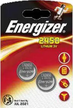 Energizer Energizer CR2450 Litio 3V batería no-recargable Energizer Energizer CR2450 Litio 3V batería no-recargable
