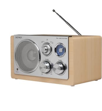 Denver Denver Electronics TR-64LIGHT WOOD Portátil Analóg Denver Denver Electronics TR-64LIGHT WOOD Portátil Analóg