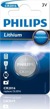 Philips Philips Minicells Batería CR2016/01B Philips Philips Minicells Batería CR2016/01B