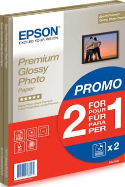 Epson Epson Premium Glossy Photo Paper - 2 for 1), DIN A Epson Epson Premium Glossy Photo Paper - 2 for 1), DIN A