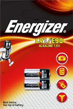 Energizer Energizer E90 Alcalino 1.5V batería no-recargable Energizer Energizer E90 Alcalino 1.5V batería no-recargable