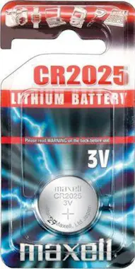 Maxell Maxell CR2025 Litio 3V batería no-recargable Maxell Maxell CR2025 Litio 3V batería no-recargable