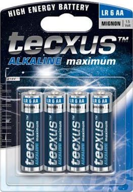 Tecxus Tecxus LR6 4-BL Alcalino 1.5V batería no-recargabl Tecxus Tecxus LR6 4-BL Alcalino 1.5V batería no-recargabl