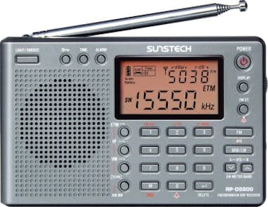 Sunstech Sunstech RPDS800 Portátil Digital Plata radio Sunstech Sunstech RPDS800 Portátil Digital Plata radio