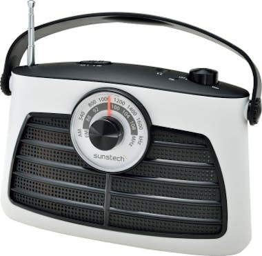 Sunstech Sunstech RADIO TRANSISTOR AM/FM 1W WHITE Portátil Sunstech Sunstech RADIO TRANSISTOR AM/FM 1W WHITE Portátil