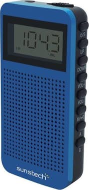 Sunstech Sunstech RPDS12 Portátil Digital Negro, Azul radio Sunstech Sunstech RPDS12 Portátil Digital Negro, Azul radio