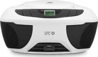 SPC SPC Boombox Reproductor de CD Negro/Blanco 4500B SPC SPC Boombox Reproductor de CD Negro/Blanco 4500B