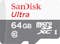 SanDisk Sandisk Ultra MicroSDXC 64GB UHS-I + SD Adapter 64 SanDisk Sandisk Ultra MicroSDXC 64GB UHS-I + SD Adapter 64