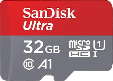 SanDisk Sandisk Ultra 32GB MicroSDHC UHS-I Clase 10 memori SanDisk Sandisk Ultra 32GB MicroSDHC UHS-I Clase 10 memori