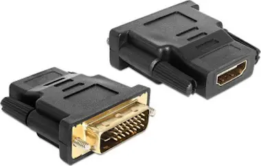 Delock DeLOCK 65466 DVI 24+1 HDMI Negro adaptador de cabl Delock DeLOCK 65466 DVI 24+1 HDMI Negro adaptador de cabl