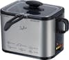 Jata JATA FR326N Solo 1L 1000W Negro, Plata freidora Jata JATA FR326N Solo 1L 1000W Negro, Plata freidora