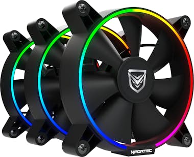 Nfortec Nfortec Oberon Combo Ventiladores argb para Torre Nfortec Nfortec Oberon Combo Ventiladores argb para Torre