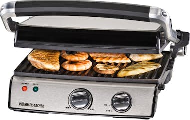 Rommelsbacher Rommelsbacher KG 2020 parrilla eléctrica de contac Rommelsbacher Rommelsbacher KG 2020 parrilla eléctrica de contac