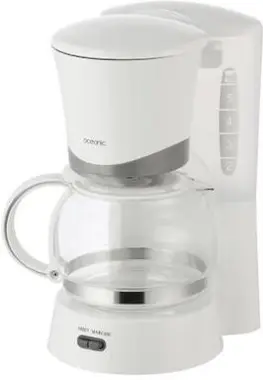 Oceanic OCEANIC OCEACF6W Cafetera con filtro - Blanco Oceanic OCEANIC OCEACF6W Cafetera con filtro - Blanco