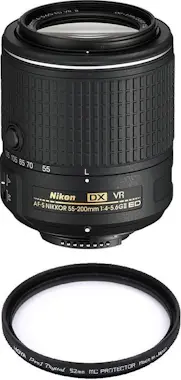 Nikon NIKON AF-S 55-200MM F4-5.6G ED VR II DX + HOYA 52m Nikon NIKON AF-S 55-200MM F4-5.6G ED VR II DX + HOYA 52m