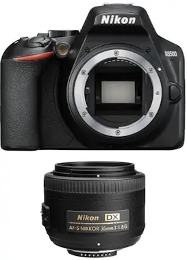 Nikon NIKON D3500 Negro + AF-S 35MM F1.8G DX Nikon NIKON D3500 Negro + AF-S 35MM F1.8G DX