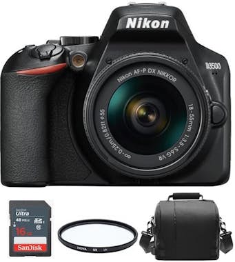 Nikon NIKON D3500 KIT AF-P 18-55mm F3.5-5.6G VR + Bolsa Nikon NIKON D3500 KIT AF-P 18-55mm F3.5-5.6G VR + Bolsa