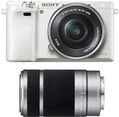 Sony SONY A6000 Blanco KIT SEL 16-50MM F3.5-5.6 OSS Pla Sony SONY A6000 Blanco KIT SEL 16-50MM F3.5-5.6 OSS Pla