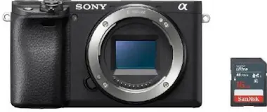 Sony SONY A6400 Cuerpo Negro + tarjeta SD de 16GB Sony SONY A6400 Cuerpo Negro + tarjeta SD de 16GB