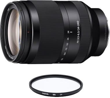Sony SONY SEL 24-240MM F3.5-6.3 OSS + Filtro HOYA UX UV Sony SONY SEL 24-240MM F3.5-6.3 OSS + Filtro HOYA UX UV