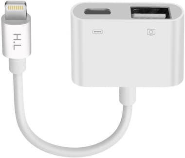 Avizar Adaptador iPhone y iPad Lightning a USB y Lightnin Avizar Adaptador iPhone y iPad Lightning a USB y Lightnin