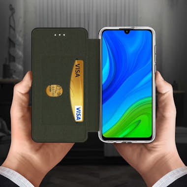 Avizar Funda Huawei P smart 2020 de Piel Monedero con Sop Avizar Funda Huawei P smart 2020 de Piel Monedero con Sop